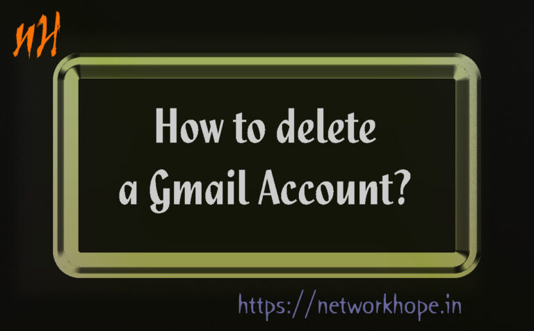 How to delete Gmail account permanently - Explore networkhope.in