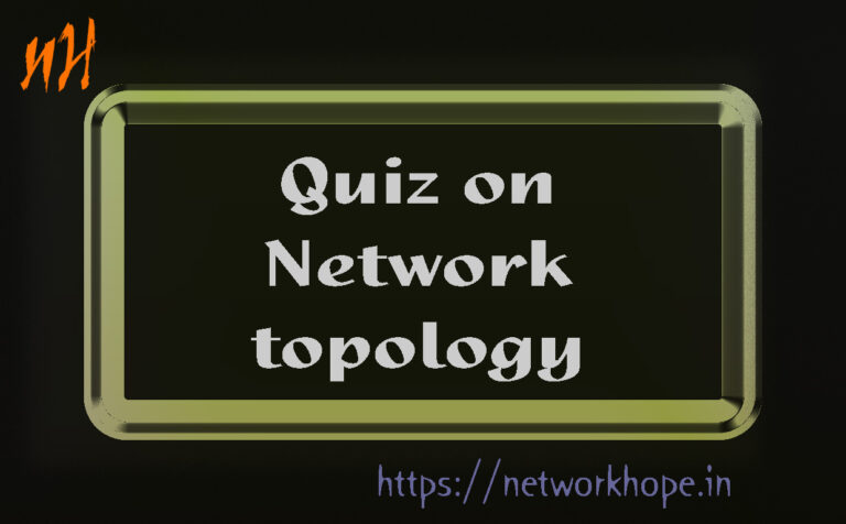 Quiz on network topology