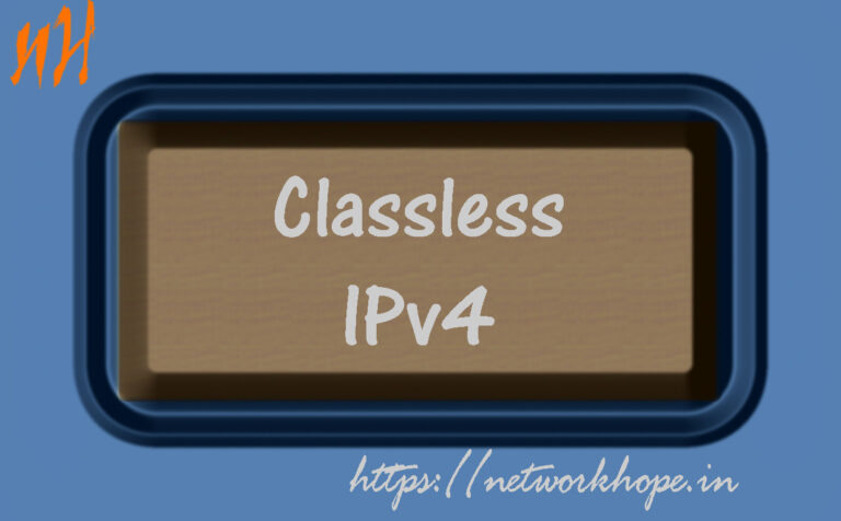 Classless IPv4