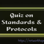 Quiz on standards and protocols