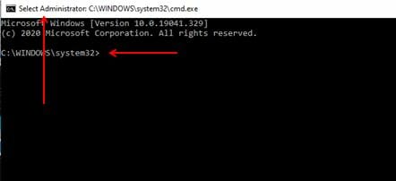 Create bootable pen drive from command prompt: run as administrator