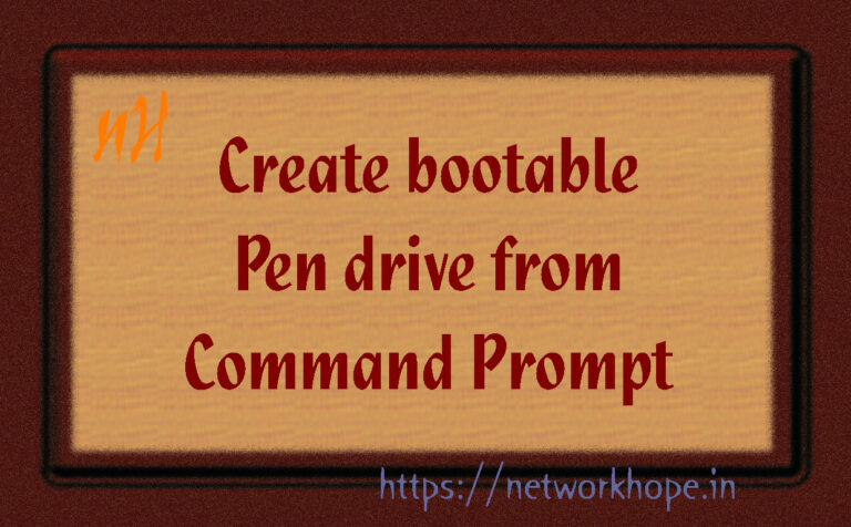 Bootable USB Command Prompt