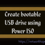 Create bootable USB