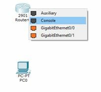 Access Cisco device through Console & Telnet: Connect to router