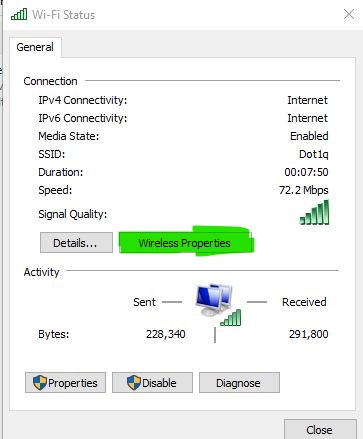 Wi-FI Status