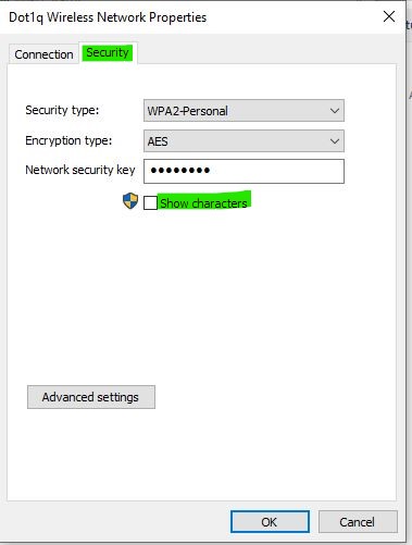 How to view the saved Wi-Fi password?